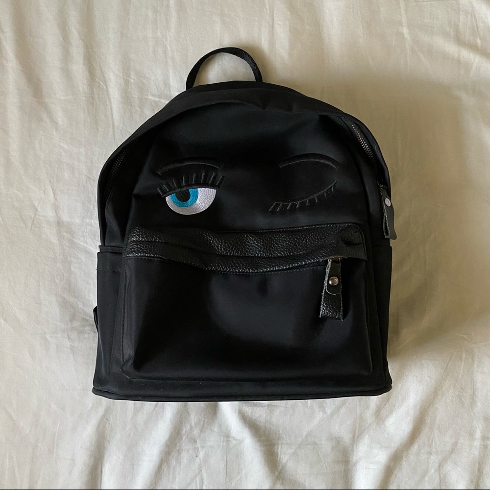 Small black wink backpack